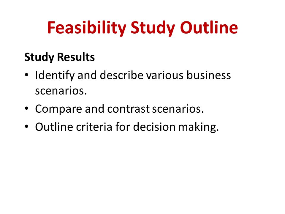 Examples of Business Feasibility Reports